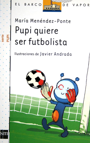 Pupi quiere ser futbolista